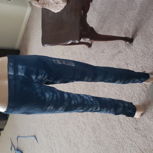 First Kiss 5 groovy tie dye jegging zipper ankles - Picture 3 of 7